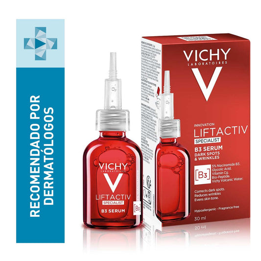Vichy Liftactiv Specialist B3 Serum 30 ml – Reduce Manchas y Arrugas, Con Niacinamida y Ácido Glicólico